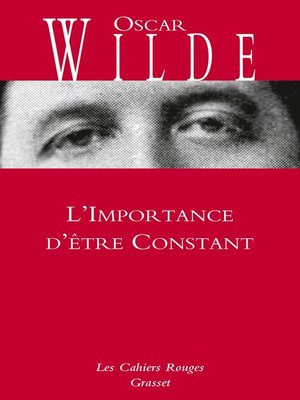 cover image of L'Importance d'être Constant